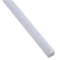 10set 1.6ft 0.5m/set LED Strip Aluminum Channel Profile for 8mm 10mm 3528 5050 LED Bar Light Triangle Corner Using Housing