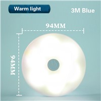 New Magnetic Touch Sensor 6 LED USB Wall Light Wireless Night Light Rechargeable Stepless Dimmer Wall Lamp For Corridor Closet