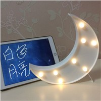 LED Night Light Cloud Lamp Light Novelty Luminaria 3D Flamingo Cactus Nightlight Marquee Letter Light For Children Decor