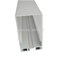 10 X 1M Sets/Lot Square type factory price aluminum profile for led light and led channel for ceiling or pendant lights