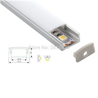 100 X 1M Sets/Lot Good quality aluminum profile led strip light or led channel aluminum for recessed wall or floor lights