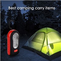 Ultra Bright 2-Mode 36 COB LED Camping Tent Lamp 3 LEDs Flashlight Torch Magnetic Working Folding Hook Lights Outdoor Lamp