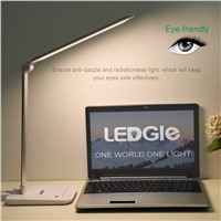 LEDGLE High quality Foldable Desk Lamps High quality Rechargeable Table Light Office Reading Touch Dimmer Lamps LED Light Table