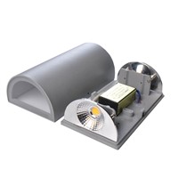 Thrisdar 6W Outdoor Up and Down COB Wall Lamps Waterproof IP65 Balcony Garden Corridor Porch Wall Sconce Light AC85-265V