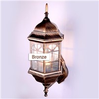 Vintage Modern Waterproof Outdoor Wall Light Lamp Sconce Lantern LED Classical Antique Wall Light Fixtures Outside Mount Lamp