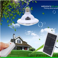 Novel 22 LEDs Super Bright Emergency lights Rechargeable Solar Power Lamp Remote Control Light Automatic