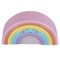 Novelty Smile Face Rainbow LED Night Lights Battery Night Lamps Baby Room Nursery Living Room Decor Kids Christmas Gifts Lamps