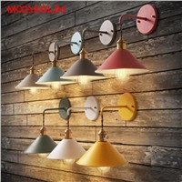 Vintage Plated Industrial Wall Lamp Retro Loft LED Wall Light Lamparas De Pared Hallway Stairs Iron Wall Sconce Abajur Luminaria