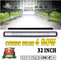 COLIGHT 4 Row 32Inch LED Light Bar 564W Led Chips Led Bar Offroad Work Light 12V 24V for Trucks ATV SUV 4WD 4x4 Car Light