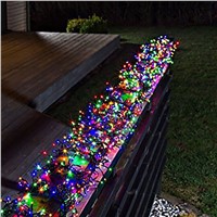 10m 100led 8 modes Battery powered LED String Light Christmas Light for Wedding Party Holiday Decoration Garland Fairy Xmas