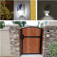 Solar lamp Outdoor IP65 Waterproof Garden Path Lamp Light Solar Powered Auto Motion Sensor Light Energy Saving Sense Light