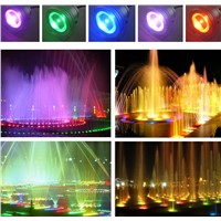 10W 12V LED Underwater Light Waterproof IP65 RGB Landscape Pool Pond Lamp 16 Colors Change With IR Remote