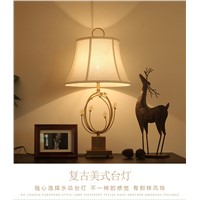 2017 Tuda Led Table Lamps American retro luxury European style bedroom bedside lamp modern wedding room decoration crystal lamp