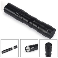 3W Super bright LED lamp With Clip Clamp AA Flashlight Focus Torch Light  lanterna  Torch