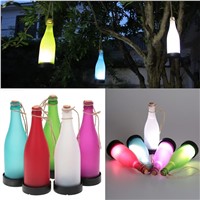5PCS Solar Powered Light Sense Cork Wine Bottle LED Hanging Lamp for Outdoor Party Garden Courtyard Pathway Decor light fixtures