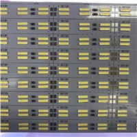 5Pcs Double row led   strip 8520 SMD Hard BAR Light 25cm 50cm DC12V 120leds/m