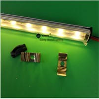 2pcs/lot 50cm led bar light with 12V 5050 LED ,6W/20inch led cabinet hard strip ,kitchen ,furniture ,window linear strip
