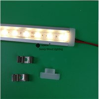 5pcs/lot 12V100cm embedded led bar light  ,built in rigid strip ,5050 12W led  linear strip for cove ,outline ,furniture profile