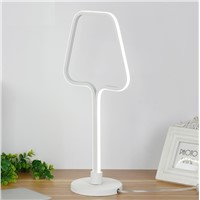 38cm Height Table Lamp Rectilinear Flat LED