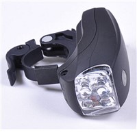 Waterproof Zoom Hard Light 5W high-power ultra long distance accessories bicycle 5ledls lamp flashlight