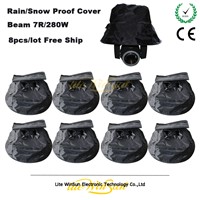 Litewinsune Rain-Proof Cover Snow Sun Lighting Protect Cover Outdoor for Beam 5R Beam R7 Beam 260W Beam 280W