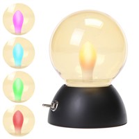 High Quality USB Rechargeable Vintage Design LED Small Night Light Energy Saving Bulb Shape Home Bedroom Table Lamp Nightlight