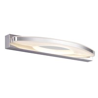 LumiParty Waterproof Anti-fog LED Bathroom Lights Makeup Lamp Wall Cabinet Mirror Lighting,8W