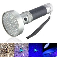 100 LED UV Ultra Violet Portable Ultraviolet Blacklight Scorpion Flashlight Detector Lamp Light Torch Waterproof Flashlight