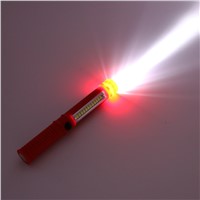 2PCS/LOT Portable Mini LED Magnet COB Inspection work Light Lamp Multifunction COB LED Mini Pen 2 Mode work flashlight