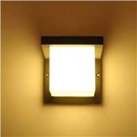 Waterproof Cube LED Wall Light 10W LED Wall Sconce Lamp led porch lights outdoor sconces Exterior Gate Balcony Garden Yard
