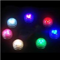 ICOCO 10pcs Color Changing Waterproof Underwater Led Decorative Light Fish Tank Aquarium Diving Lamp Electronic Candle Light