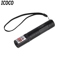 ICOCO High Quality Waterproof Durable &amp;amp;amp; Corrosion Resistance 10 miles Laser Pointer Pen 532nm 850 Visible Beam Bright Light New