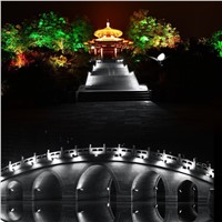 10W Waterproof IP65 LED Flood Light RGB Warm White Cold White  Lighting Lamp  DC85-265V Lamp Outdoor Lighting+24Controller