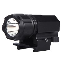 LED Flashlight 2-Mode 600LM Pistol Handgun Torch Light