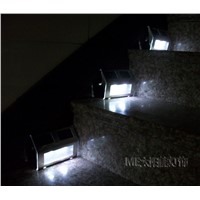 LED Solar Stairs Wall Light Solar Powered Outdoor Lamp for Garden Pathway Garden Decoration Waterproof Step Lamps