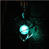 7 color changeable Solar Power LED Hang Light Outdoor Lantern Candle Night Light for Garden Patio Deck Yard Fence Driveway Lawn