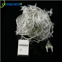 OSIDEN 20M LED String Lights 200LED leaf garland LED fairy string lights Holiday li for christmas wedding decoration party event