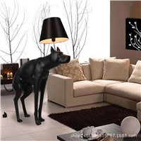 TUDA Retro Minimalist Lamp Personalized Puppy Dog Bedroom Living Room Lamp Floor Lamp Creative Moderno Hotel