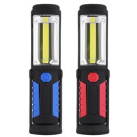 COB LED Flashlight 5W 350 Lumens Torch Work Hand Lamp lantern Magnetic Waterproof 3X AA Batterys Emergency LED Light