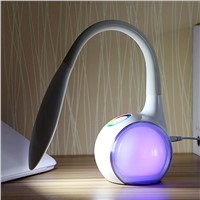 Mini 34 LED Bulbs Color Change Flexible Table Lamp Touch Control Dimmable Reading Light LED Desk night Light  AA