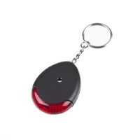 New LED Sound Control Torch Lost Key LOCATOR WHISTLE LED LIGHT CHAIN Or Wallet Locator Finder Keyring Keychain
