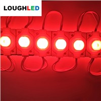 High Power DC12V 1.5W  IP65 with Lens 65*10 Injection LED Module for Double Sides Lighting Box White Red Green Blue Yellow