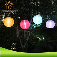 30 cm Diameter Waterproof Nonwovens Solar Lantern LED Solar Lamp Garden Light Decoration Lighting Wedding Courtyard Lights