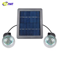 FUMAT LED Solar Lights Waterproof Solar Powered LED Lamps USB Charger Home System Garden Path Outdoor Hiking Tent Camping Lights
