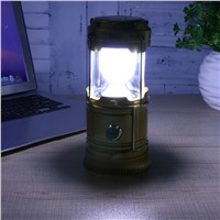 LED Solar USB Charging Camping Lamp Multifunction Protable Lantern Solar Battery Charging Or Directly Charging Camping Lamp 10W