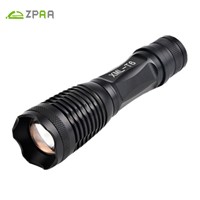 ZPAA LED CREE XM-L T6 L2 Flashlight 5000Lumens Torch Zoom Tactical Flashlight Camping Flash Light 5Mode Lamp For 3xAAA/1x18650