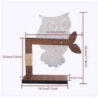 LumiParty Night Light 3D Lamp Owl Shape 3D Lights Children&amp;amp;#39;s nightlight Visual Led Night Lights Illusion Mood Lamp US/EU Plug