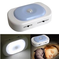 New LED Night Light Infrared IR Bright Motion Sensor Wall Lights Rechargeable for baby Hallway Pathway Wardrobe ALI88