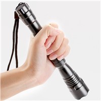 TYS Professional 5 Mode Super Bright 600LM Tactical Flashlight Zoom LED Flashlight Torch Lights
