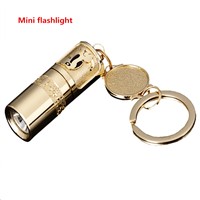 1PCS Outdoor mini flashlight home super bright light led waterproof ultra-small pocket keychain mini small flashlight